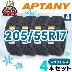 4本セット 205/55R17 2025年製 新品スタッドレスタイヤ APTANY RW211 送料無料（沖縄県は除く） 205/55/17 スタッドレス【即購入可】