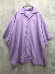 URBAN RESEARCH DOORS アーバンリサーチドアーズ DR25-23U107 リネン混 開襟ワイド シャツ sizeM/薄紫 ■◆ レディース
