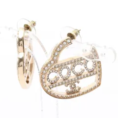 シャネル CHANEL ピアス COCO ココマーク GP（ゴールドメッキ） ピアス レディース Used B