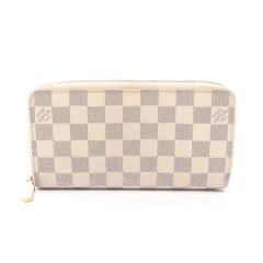 ルイ・ヴィトン LOUIS VUITTON ラウンド長財布 ジッピーウォレット N41660 キャンバス ジッピー・ウォレット レディース Used B