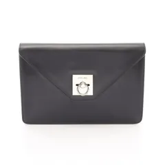 セリーヌ CELINE セカンドバッグ クラッチバッグ ガンチーニ ブラック レザー ガンチーニ クラッチバッグ メンズ Used Bのサムネイル