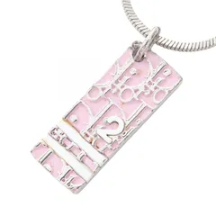 ディオール Dior ネックレス トロッター ステンレススチール ネックレス レディース Used B
