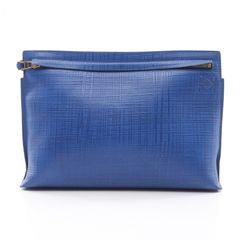 上美品 LOEWE T POUCH アナグラム クラッチバッグ 男女兼用 黒 - メルカリ