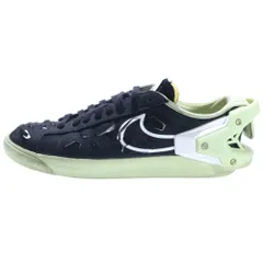 NIKE (ナイキ) ×ACRONYM BLAZER LOW ACRNM アクロニウム ブレーザー ローカットスニーカー ブラック US8.5/26.5cm DO9373-001