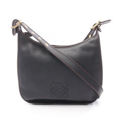【極美品】ロエベ☆LOEWE　斜め掛け　ショルダーバック　三日月　金金具　肩掛け 極美品】ロエベ☆LOEWE 斜め掛け ショルダーバック 三日月 金金具