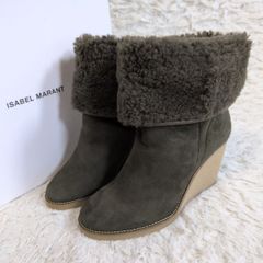 ISABEL MARANT ブラウンバックレスローファー 38 - メルカリ