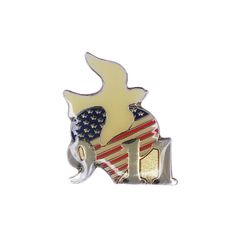 平和の鳩 星条旗 9.11 追悼 ピンズ ピンバッチ ピンバッジ pins-23763