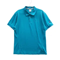 サイズ：L CHAMPION GOLF チャンピオンゴルフ  半袖ポロシャツ  ブルー系 [240101552646] ゴルフウェア メンズ ストスト