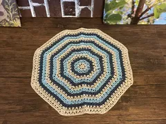 【331】ハンドメイド　レース編みドイリー