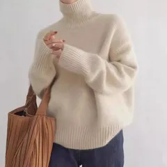 タートル ニット レディース ニットセーター 未使用 厚手 長袖 冬 秋 ハイネック プルオーバーニット ニットセーター ストレッチ 可愛い 無地 厚手 暖かい 保温 防寒 柔らかい オフィス ビジネス 通勤 シン