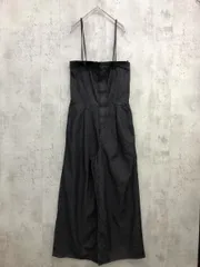 美品 LOWRYS FARM ローリーズファーム デニム ベア サロペット オーバーオール sizeF/黒系 ■◇ レディース