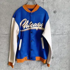 【USED】US 古着 SHEIN 配色スタジャン ジャケット アメカジ ストリート USA古着 メンズ S アウター シーイン ユニセックス ジャンパー スナップボタン 裏起毛 スタジャン スタジアムジャンパー