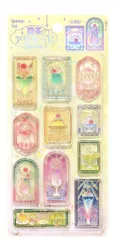 正規品　きゅるるんシール　喫茶アラモード ステンドグラス