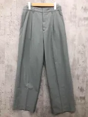 LOWRYS FARM ローリーズファーム リネンライク スラックス パンツ sizeL/グリーン系 ■◇ レディース