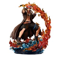新品】ワンピース サボ メラメラ フィギュア 革命軍 ガレージキット
