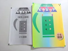 塾専用 学ぶ楽しさ！ ピラミッド 小6国語 2021 010m5B