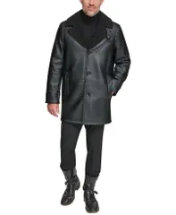 マークニューヨーク メンズ アウター ジャケット・ブルゾン コート Marc New York Mens Condore FauxShearling Top Coat Black ブラック