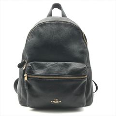 定番】◾️COACH◾️リュック バックパック◾️ゴールド金具◾️レザー