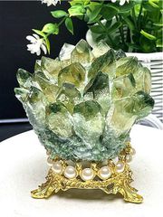 超綺麗☆パイナップル水晶クラスターB89D6/59D04A - メルカリ