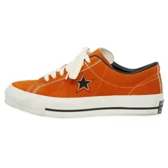 美品 CONVERSE コンバース 5.5 ONE STAR J VTG MADE IN JAPAN ウィメンズ レディース スエード レザー オールスター ORANGE  18001672