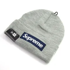 未使用 Supreme シュプリーム ビーニー 2025AW New Era Box Logo Beanie Heather Grey  ニットキャップ ボックスロゴ グレー   54000373