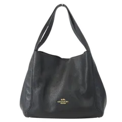 COACH コーチ ハドリーホーボー ショルダーバッグ 73549 Hadley Hobo ハンドバッグ トートバッグ ブラック ぺブルレザー   61004726