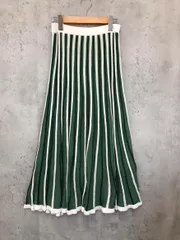 TORRAZZO DONNA トラッゾドンナ ニット スカート 緑 ■■レディース