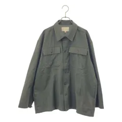 【美品】  YOKO SAKAMOTO / ヨーコサカモト | 2026SS | UTILITY SHIRT コットン ユーティリティシャツ | S | オリーブ | メンズ