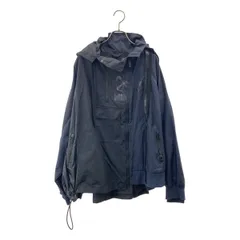 sacai / サカイ | × NIKE Double-Zip Jacket ナイロン ジャケット | L | ネイビー/ブラック | メンズ