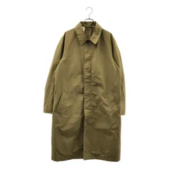 N.HOOLYWOOD / エヌハリウッド | ポリエステル コットン ステンカラーコート | 38 | ベージュ | メンズ