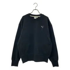 AMI Alexandre Mattiussi / アミ・アレクサンドルマテュッシ | × PUMA ハートロゴ クルーネック トレーナー | M | ブラック | メンズ