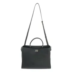 【美品】  Michino Paris / ミチノ パリ | LUTECE PM ルテス レザー 2way ショルダーバッグ | ブラック | レディース