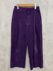 W.W.G フーズフーギャラリー wwz1001102a0003 コーデュロイ パンツ sizeF/紫 ■■ レディース