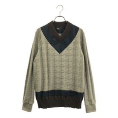 【新品】kolor 21SS マルチカラー ストライプ 再構築 薄手ニット 1 新品】kolor 21SS マルチカラー ストライプ 再構築 薄手ニット 1