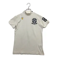 中古 レディース パーリーゲイツ PEARLY GATES 半袖シャツ 1(M) 白 ホワイト ハイネックカットソー