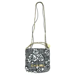 シャネル CHANEL シャネル22ミニ AS3980 ブラック・ホワイト　GD金具 ボア レディース ショルダーバッグ