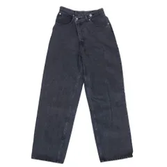 MAISON SPECIAL メゾンスペシャル 21221465108 High Waist Cocoon Denim Pants ハイウエスト コクーン デニム パンツ ブラック系 38【中古】のサムネイル