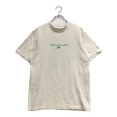 中古 メンズ ニューエラゴルフ NEW ERA GOLF 半袖シャツ L 白 モックネック サークルロゴ