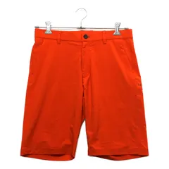 中古 メンズ テーラーメイド Taylor Made ハーフパンツ M 赤 レッド ストレッチ 春夏