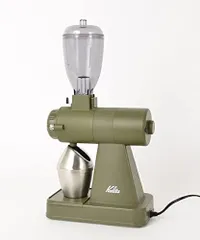 カリタ Kalita 電動コーヒーミル 本体 NEXT G2 ネクストG2 KAK コーヒーグラインダー カーキ KCG-17 61120 電動ミル ネクストジーのサムネイル