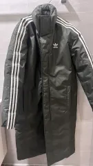アディダス ロングジャケット Sサイズ カーキ