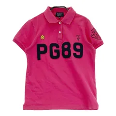 サイズ：0 PEARLY GATES パーリーゲイツ  半袖ポロシャツ ニコちゃん  ピンク系 [240101615492] ゴルフウェア レディース ストスト