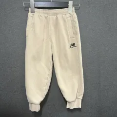 ニューバランス キッズ 110 ジョガー トレーナー ズボン ベージュ