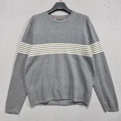 トミーヒルフィガー ラウンドネック ニット メンズL ㅡ0211