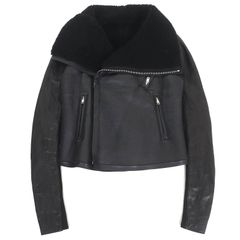 ライダースジャケット Rick Owens - 00s rick owens mouton leather jacket y2k 00s rick owens mouton leather jacket y2k - メルカリ