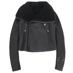 リックオウエンス　レザージャケット　ライダースジャケット Rick Owens】リックオウエンス『レザーライダースジャケット size48