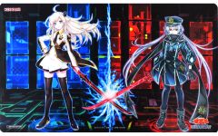 【中古】サプライ [単品] ラバー製デュエルフィールド(プレイマット) 「遊戯王OCG デュエルモンスターズ 閃刀姫-レイ＆ロゼ デュエルセット サテライトショップ限定」 同梱品