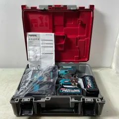ΦΦMAKITA マキタ  40V 充電式インパクトドライバ  TD003G ブルー