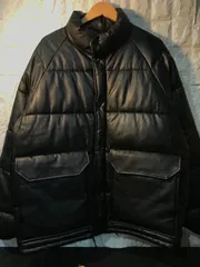 FREAK'S STORE フェイクレザー　ダウンジャケットのサムネイル