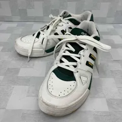  adidas アディダス スニーカー ホワイト グリーン 26.5cm